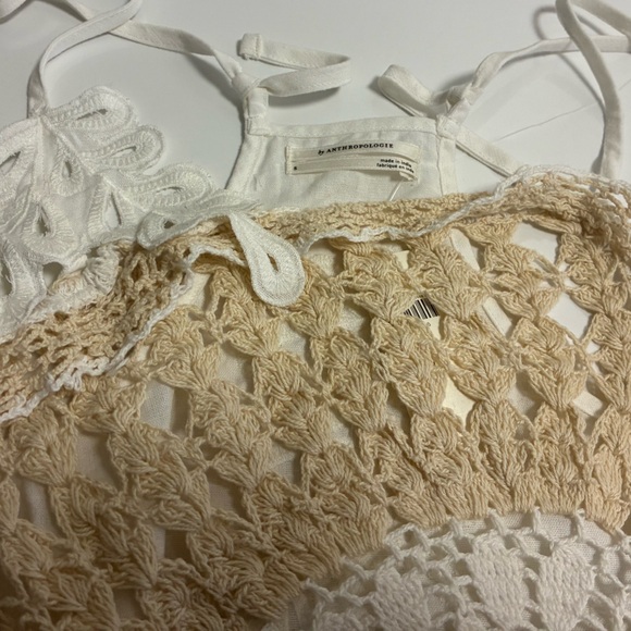 Anthropologie Pieced Crochet Sweater Tank (NEW - SMALL) - Picture 5 of 10